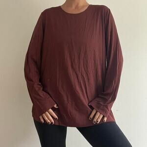 Basic brown shirt chicos XL